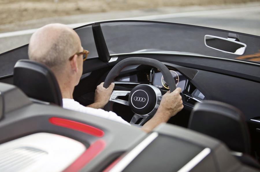 Интерьер Audi e-Tron Spyder Concept 2010 года  (фото 61 из 105)